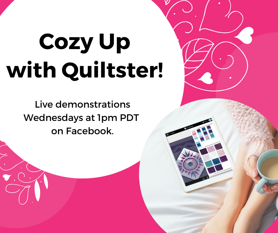 Cozy up with Quiltster
